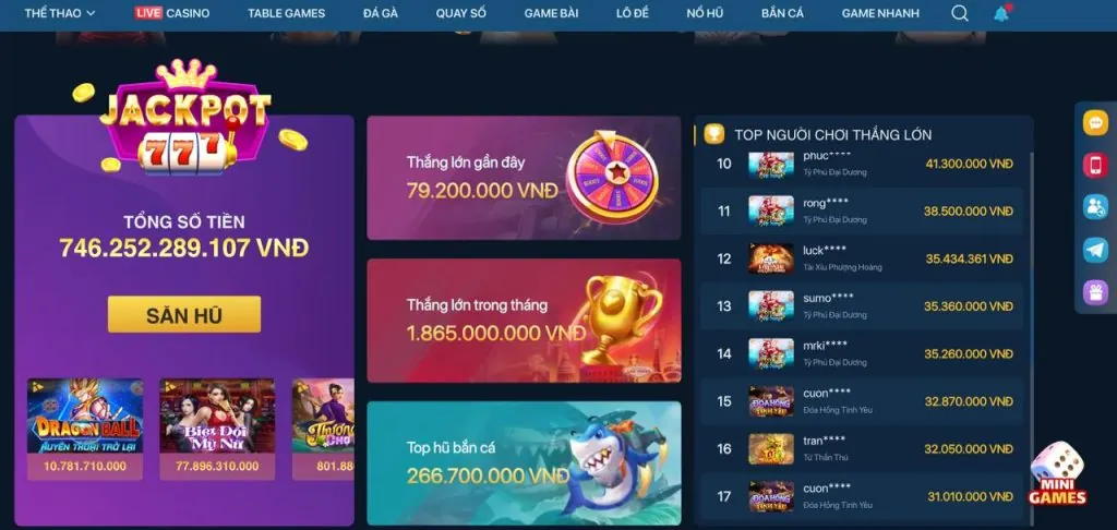 Trò chơi Bắn Cá tại sutbong123 link mới